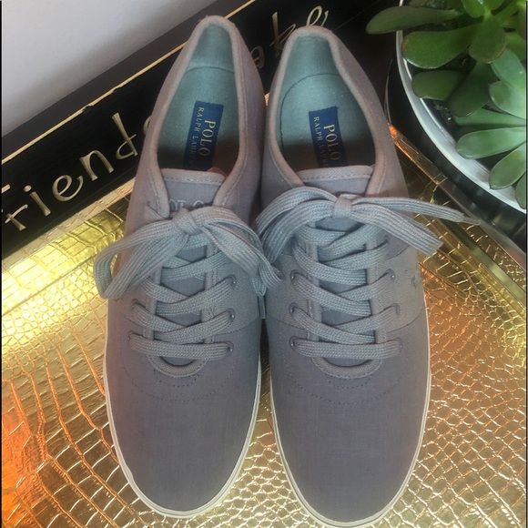 Ralph Lauren Other - 11.5 Polo Ralph Lauren Zadok Men’s Grey Sneakers